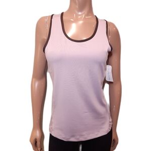 NEW Pure Nrg Athletics Sporty Racerback Tank Top Shelf Bra Womens Size Medium